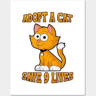 Save Nine Lives Posters and Art